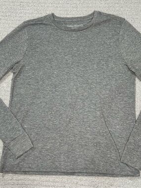 Outdoor Voices Women's Heather Gray Long Sleeve Top Sz S